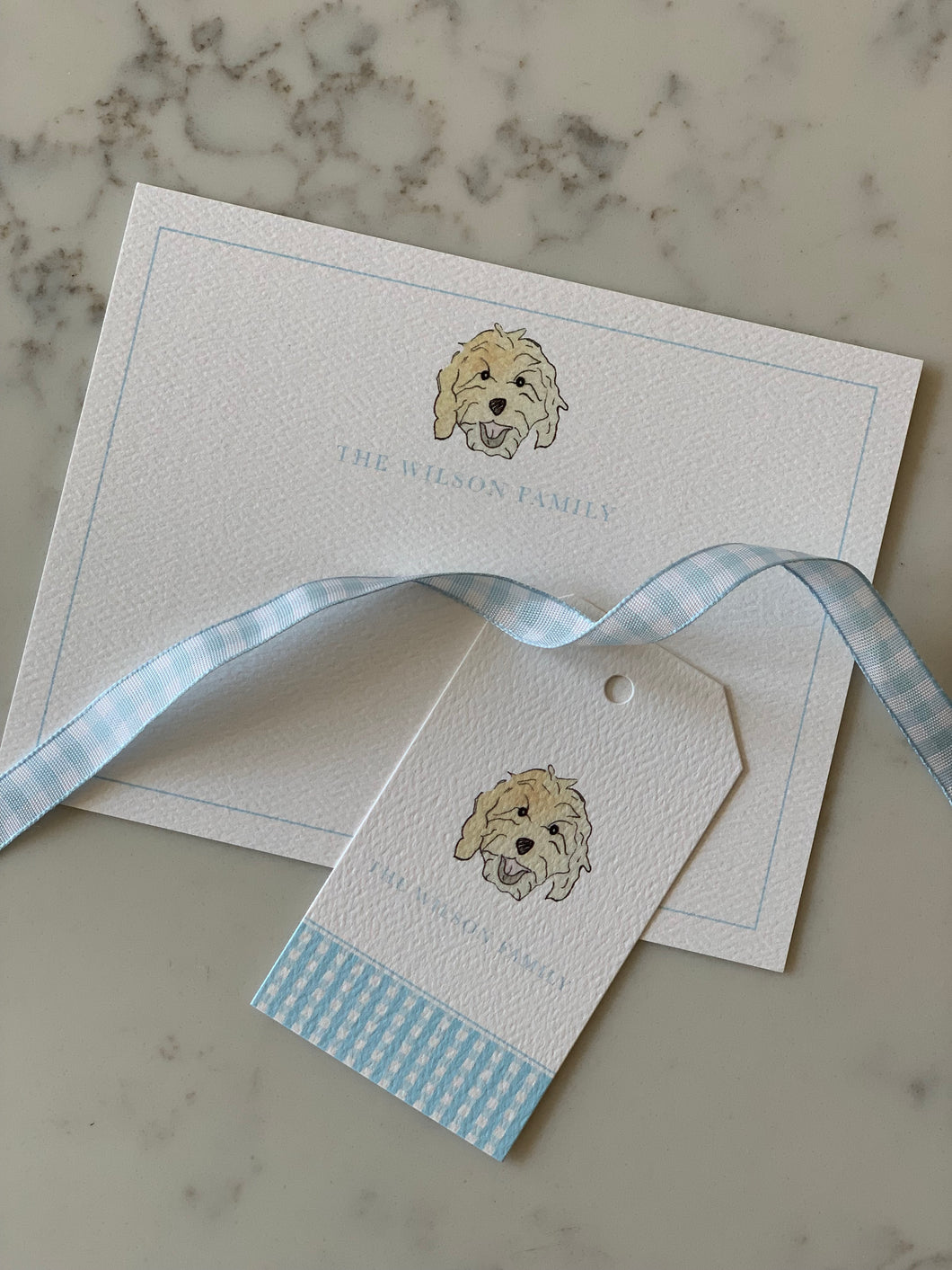 Shaggy Dog Gift Tags