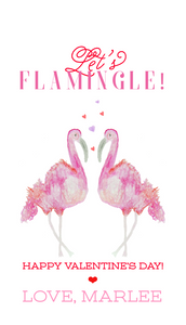 Let's Flamingle Gift Tags