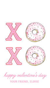 XOXO Donut Gift Tag