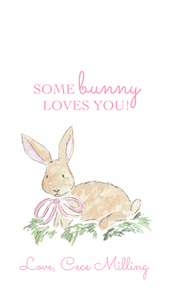 Some Bunny Pink Gift Tags