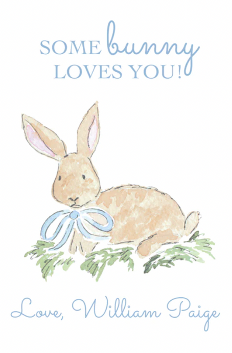 Some Bunny Blue Gift Tags