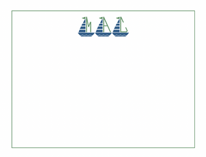Set Sail Stationery Set II