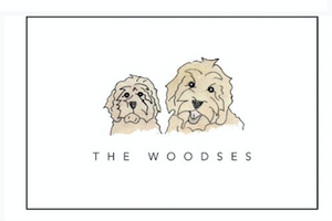 Two Shaggy Dogs Calling Cards