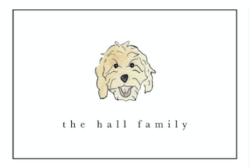 Shaggy Dog Calling Cards
