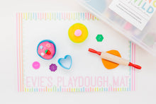 Load image into Gallery viewer, Personalized Play dough Placemat-Pink