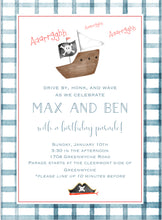 Load image into Gallery viewer, Pirate Birthday Invitations