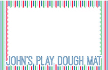 Load image into Gallery viewer, Personalized Play dough Placemat-Blue