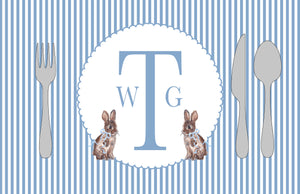 Easter Placemat Blue