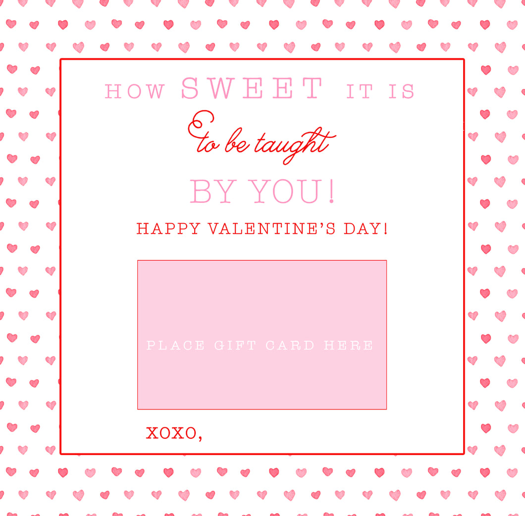 PRINTABLE-How Sweet it is Teacher Card – Katie Corley Art printable-how-sweet-it-is-teacher-card-katie-corley-art