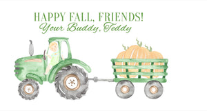 Happy Fall- Tractor