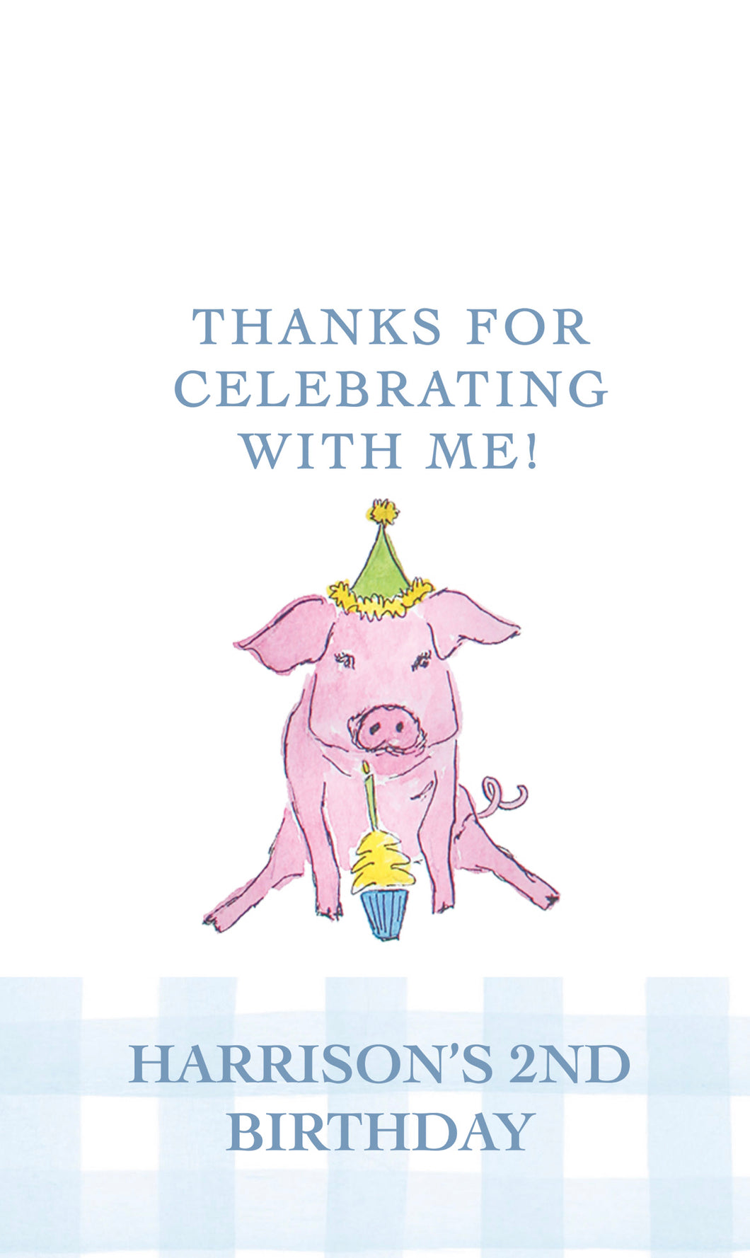 Party Animals Farm Gift Tag