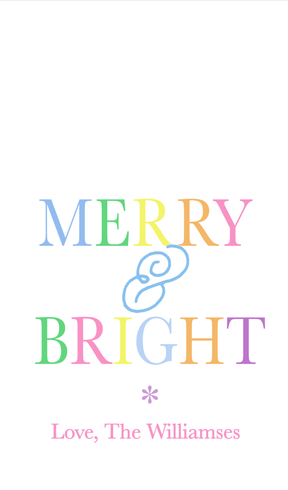 Merry and Bright Tag