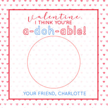 Load image into Gallery viewer, A-DOH-ABLE Heart Blue Gift Tags