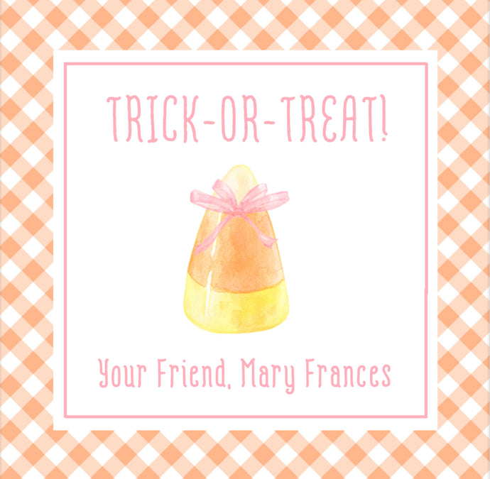 Trick or Treat Candy Corn - Pink