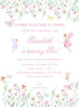 Load image into Gallery viewer, Fairy Garden Party Invitations