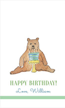 Load image into Gallery viewer, Party Animal Gift Tag-Bear
