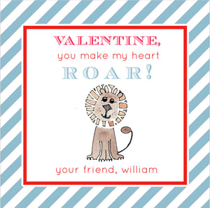 You Make My Heart Roar Gift Tags