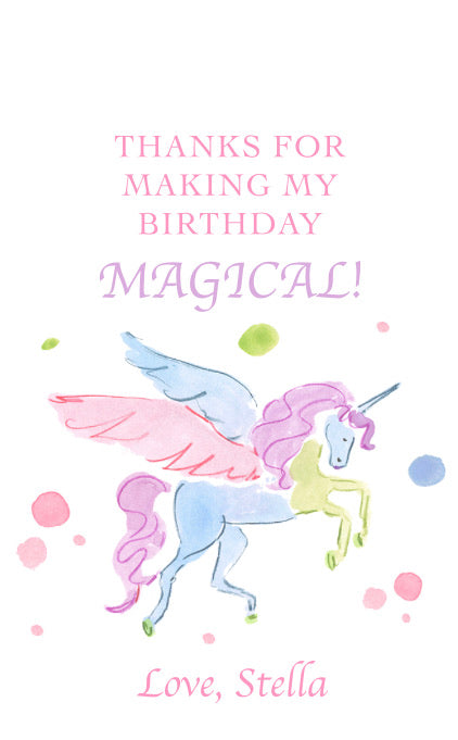 Unicorn Gift Tag