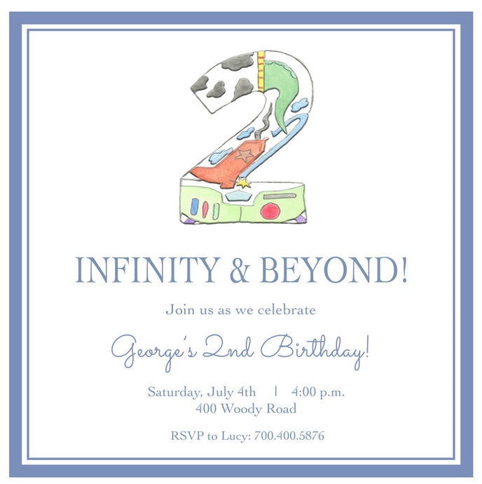 Toy Story Invitations