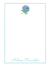 Load image into Gallery viewer, Blue Hydrangea Notepad