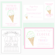 Load image into Gallery viewer, Ice Cream Birthday Suite