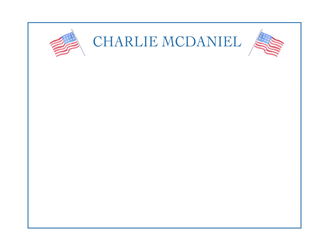 American Flag Notes Set