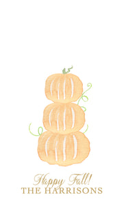 Fall Pumpkin Stack