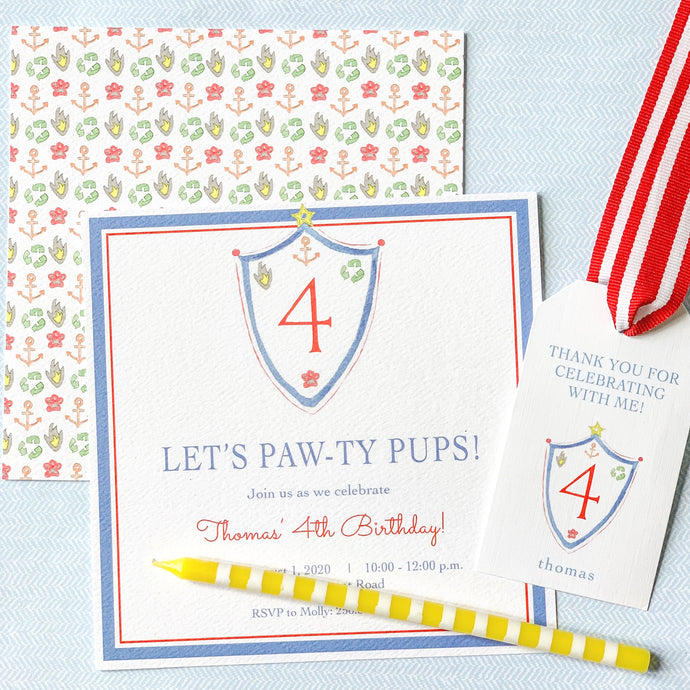 Paw Patrol Birthday Invitations