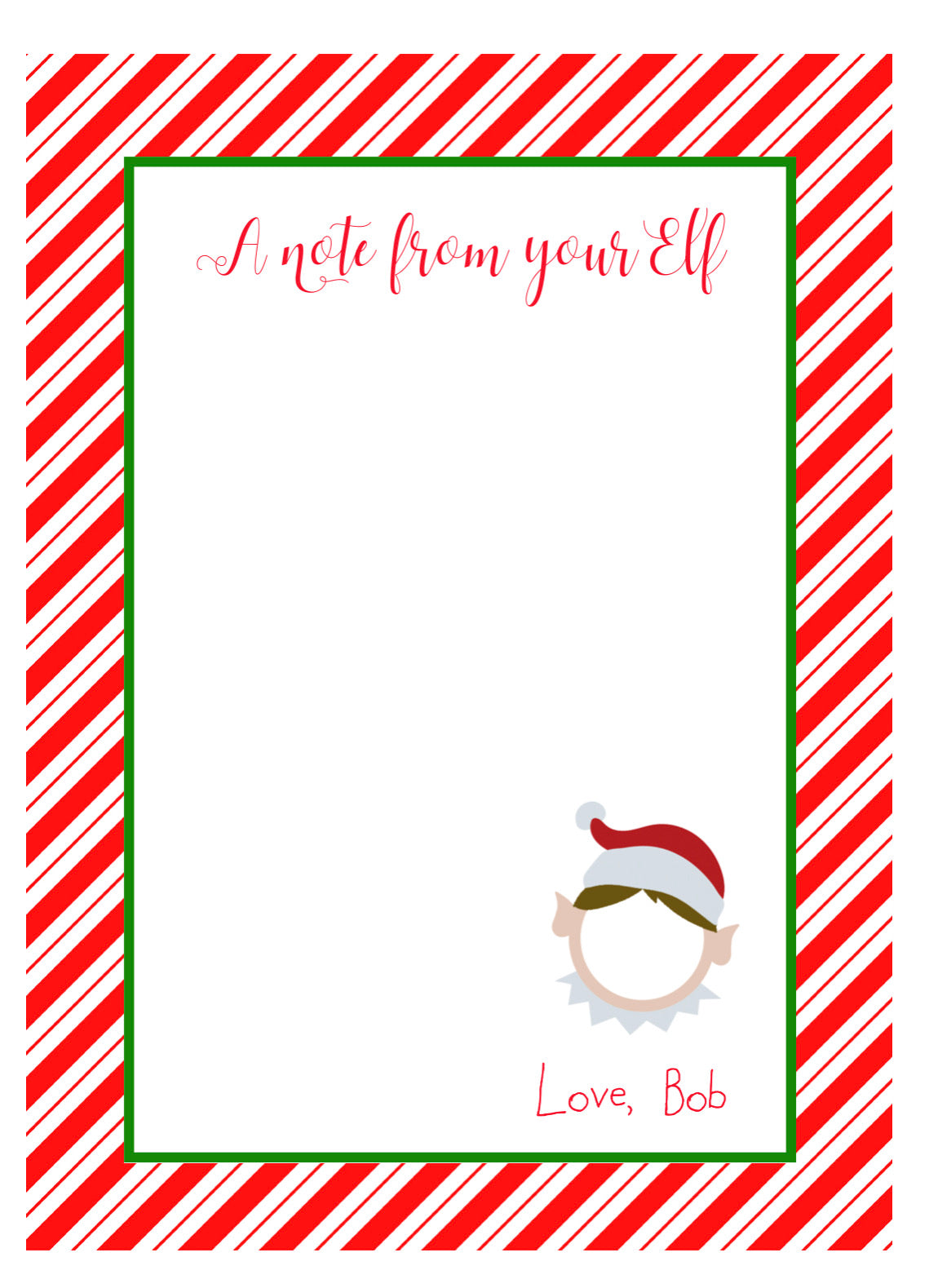 elf-on-the-shelf-notepad-katie-corley-art for Free Printable Elf On The Shelf Border Elf on the Shelf Notepad – Katie Corley Art for Free Printable Elf On The Shelf Border