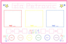 Load image into Gallery viewer, Early Learning Placemat-Pink