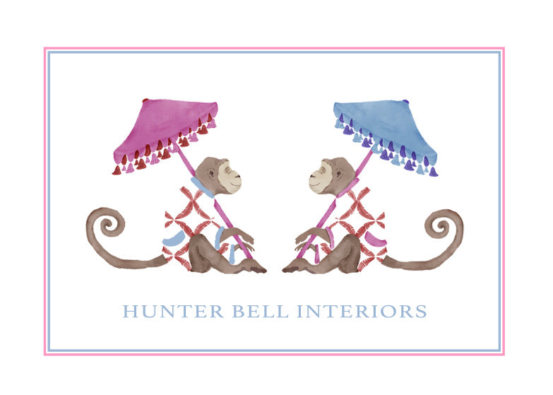 Chino Monkey Calling Cards