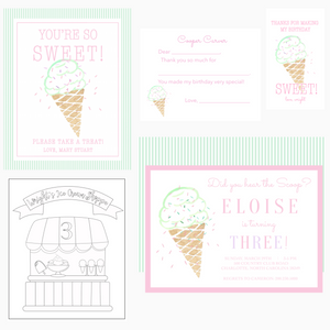 Ice Cream Birthday Suite