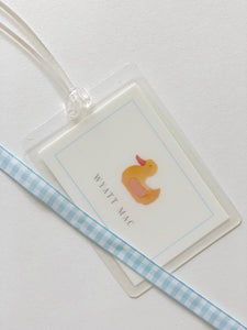 Rubber Ducky Luggage Tag