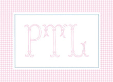 Load image into Gallery viewer, Three Letter Monogram Luggage Tag